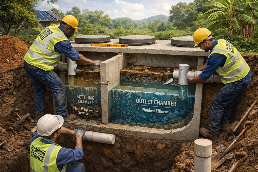 biodigester septic tank design pdf